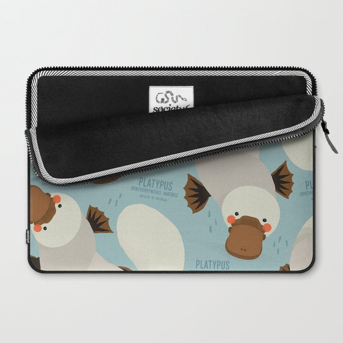 Platypus, Wildlife of Australia Laptop Sleeve Gallery Image 2