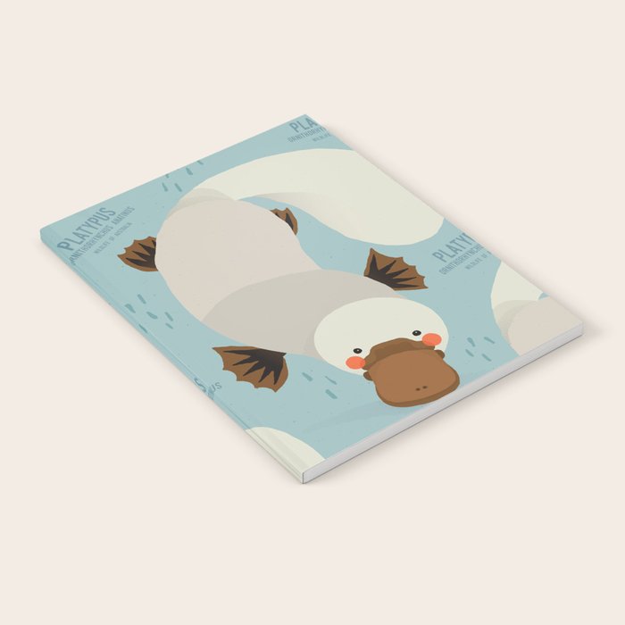 Platypus, Wildlife of Australia Notebook Gallery Image 1