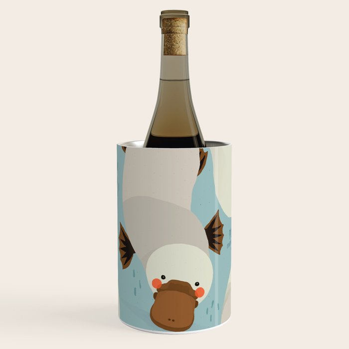 Platypus, Wildlife of Australia Wine Chiller Gallery Image 3