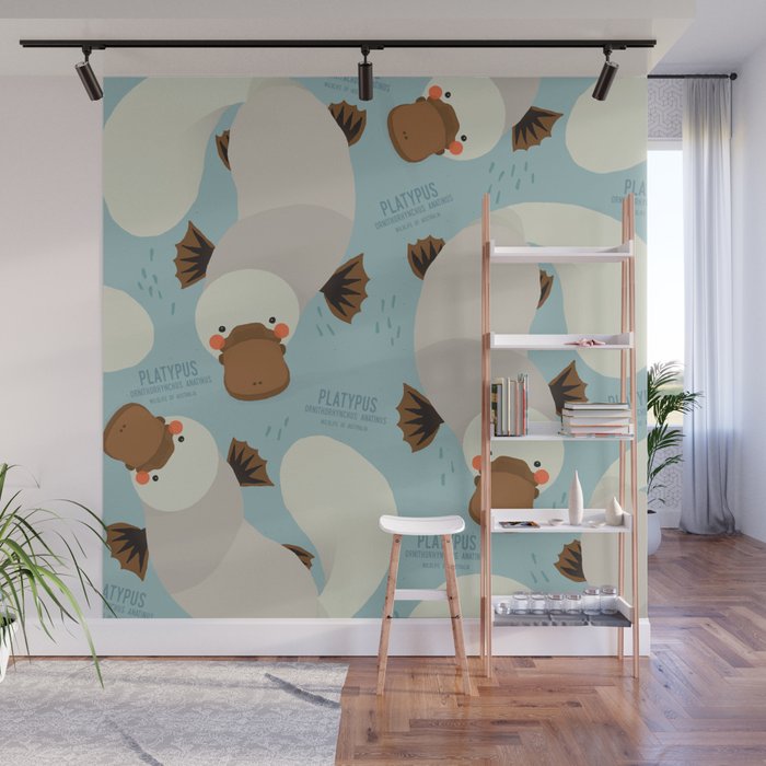Platypus, Wildlife of Australia Wall Mural Gallery Image 1