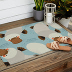 Platypus, Wildlife of Australia Outdoor Rug Gallery Image 2
