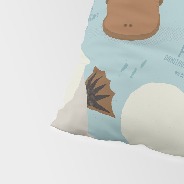 Platypus, Wildlife of Australia Pillow Sham Gallery Image 4