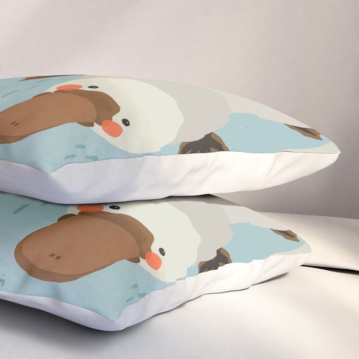 Platypus, Wildlife of Australia Pillow Sham Gallery Image 3