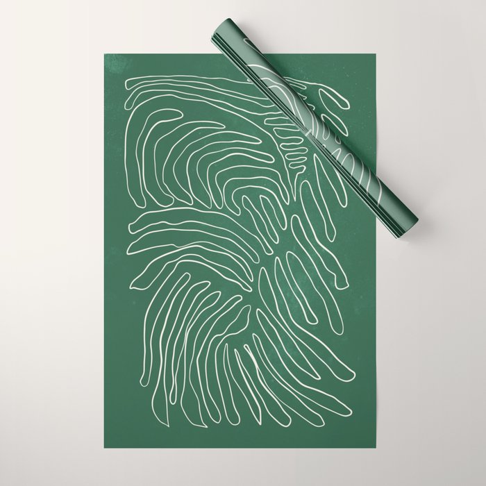 Seagrass: Matisse Mid-Century Edition Wrapping Paper Gallery Image 1