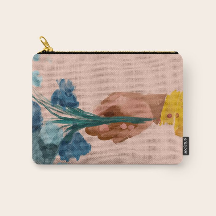 The Floral Feeling Carry All Pouch Gallery Image 1