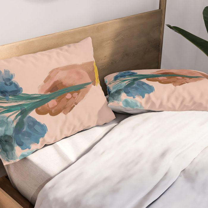 The Floral Feeling Pillow Sham Gallery Image 2