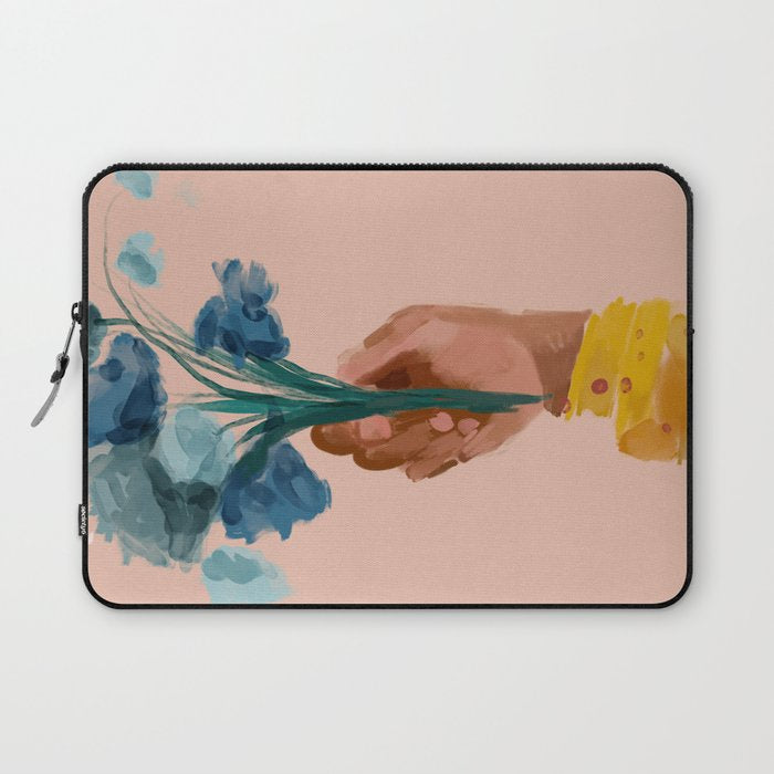 The Floral Feeling Laptop Sleeve Gallery Image 1