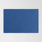 Navy Blue Solid Color Rug Gallery Image 2