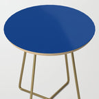 Navy Blue Solid Color Side Table Gallery Image 2