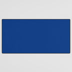 Navy Blue Solid Color Desk Mat Gallery Image 3
