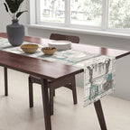 Washington DC toile juniper Table Runner Gallery Image 2