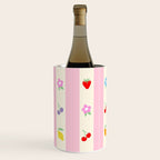 The cutest preppy fruity stripe pattern for Summer Wine Chiller Gallery Image 1
