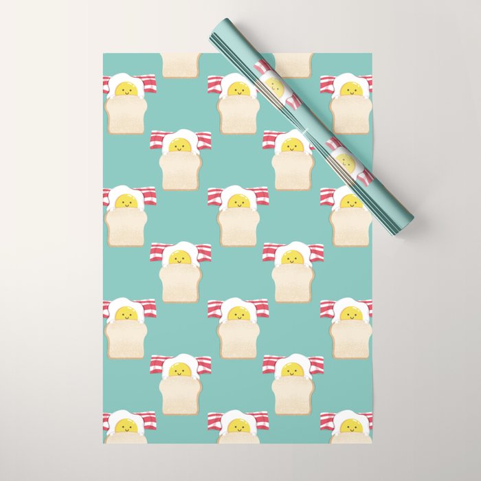 Morning Breakfast Wrapping Paper Gallery Image 1