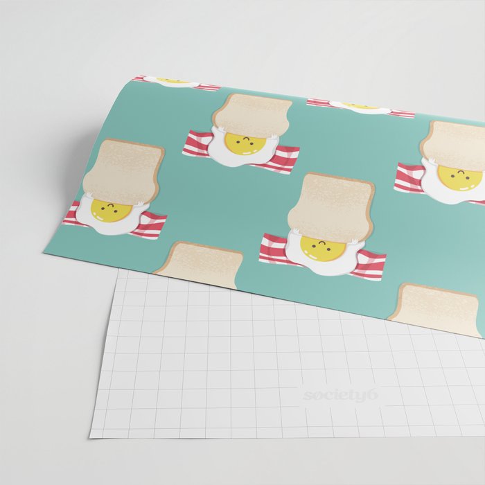 Morning Breakfast Wrapping Paper Gallery Image 2