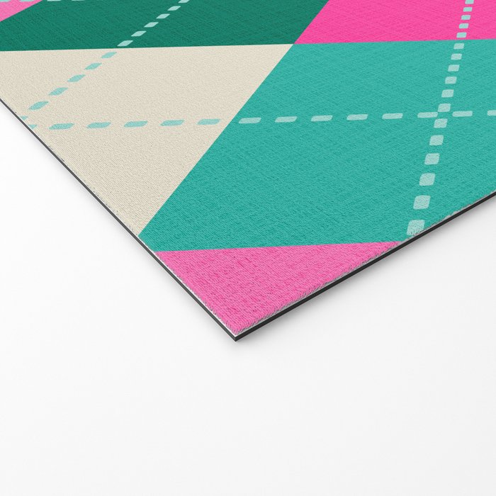 Retro Christmas Knitted Argyle Jumper 1. Welcome Mat Gallery Image 2