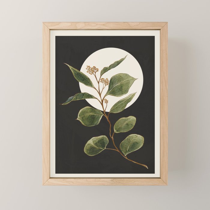 Beautiful Plant Leaves 1 Mini Art Print Gallery Image 1