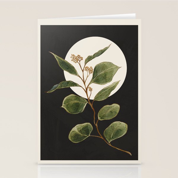 Beautiful Plant Leaves 1 Stationery Card Gallery Image 2