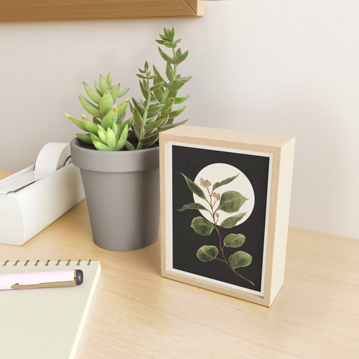 Beautiful Plant Leaves 1 Mini Art Print Gallery Image 2