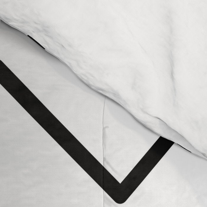 Mudcloth Black and White Comforter Gallery Image 4