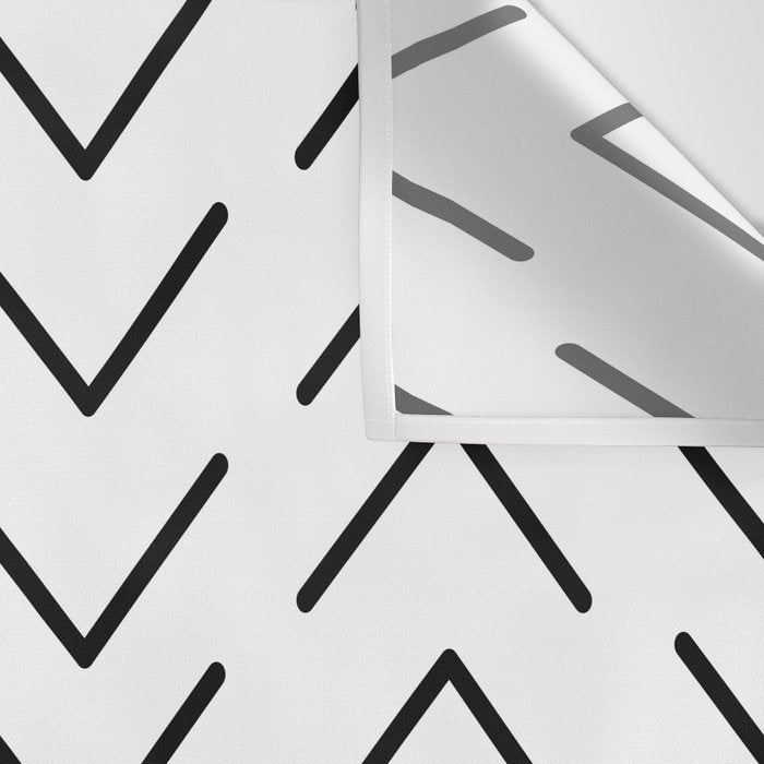 Mudcloth Black and White Wall Tapestry Gallery Image 3