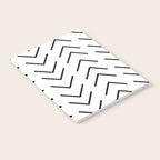 Mudcloth Black and White Notebook Gallery Image 2