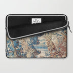 Antique 18th Century Chinoiserie Temple Aubusson Tapestry Laptop Sleeve Gallery Image 2