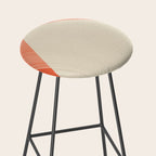 Cecilia Shapes III - Bright Red Stool Gallery Image 2