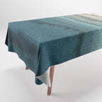 WITHIN THE TIDES - CRASHING WAVES TEAL Tablecloth Gallery Image 1