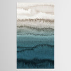 WITHIN THE TIDES - CRASHING WAVES TEAL Tablecloth Gallery Image 2