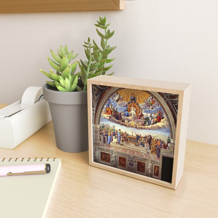 Raphael The Disputation of the Holy Sacrament  Mini Art Print Gallery Image 2