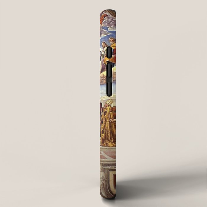 Raphael The Disputation of the Holy Sacrament  iPhone Case Gallery Image 2