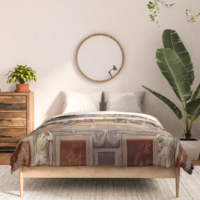 Raphael The Disputation of the Holy Sacrament  Comforter Gallery Image 3