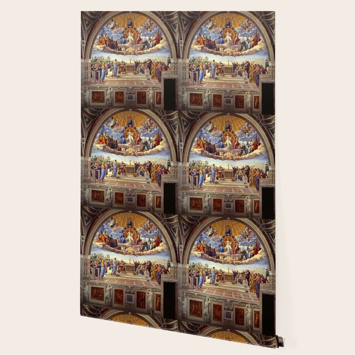 Raphael The Disputation of the Holy Sacrament  Wallpaper Gallery Image 2