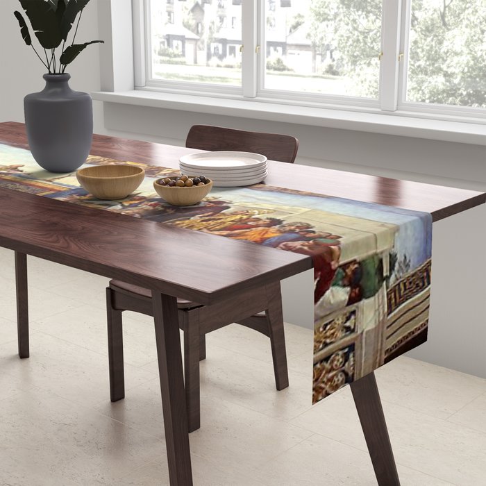 Raphael The Disputation of the Holy Sacrament  Table Runner Gallery Image 2