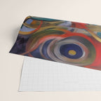 Abstract Cubist Art Storm inside my head by Emmanuel Signorino Wrapping Paper Gallery Image 2