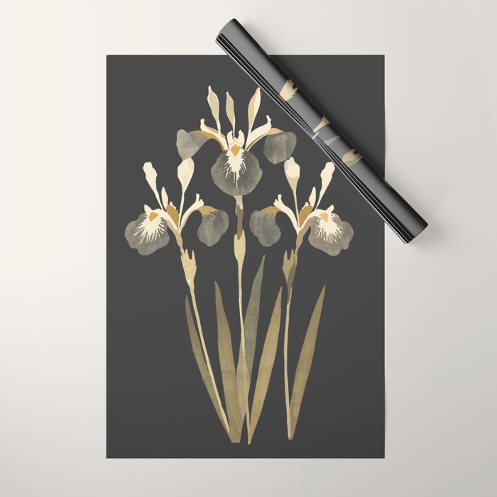 Irises Wrapping Paper Gallery Image 1