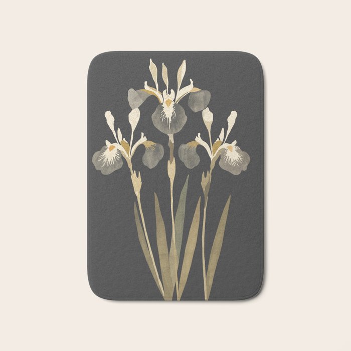 Irises Bath Mat Gallery Image 1