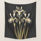 Irises Wall Tapestry Gallery Image 4