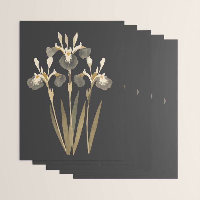 Irises Wrapping Paper Gallery Image 3