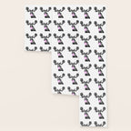 Bubble Gum Moose in Black and White Wallpaper Gallery Image 3