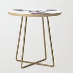 Bubble Gum Moose in Black and White Side Table Gallery Image 1