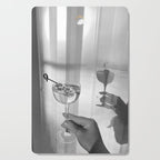 Disco Martini B&W Cutting Board Gallery Image 1