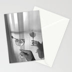 Disco Martini B&W Stationery Card Gallery Image 2
