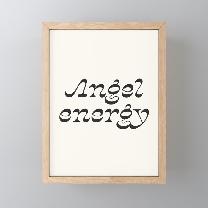 Angel energy Mini Art Print Gallery Image 1