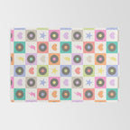 Colorful Checkerboard 80s - Pastel Colors Rug Gallery Image 2