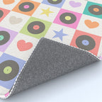 Colorful Checkerboard 80s - Pastel Colors Rug Gallery Image 4