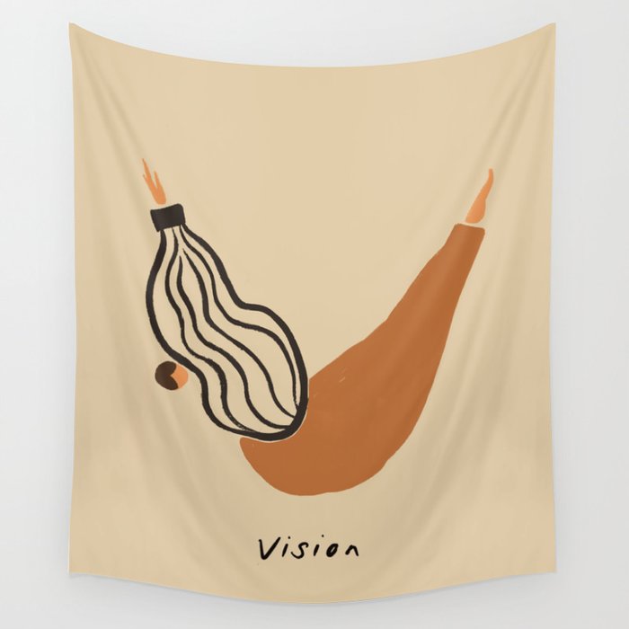 V for Vision Wall Tapestry Gallery Image 4