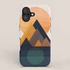Twin Sun iPhone Case Gallery Image 1