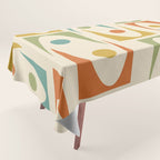Mid Century Modern Ornaments  Tablecloth Gallery Image 1