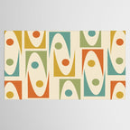 Mid Century Modern Ornaments  Tablecloth Gallery Image 2